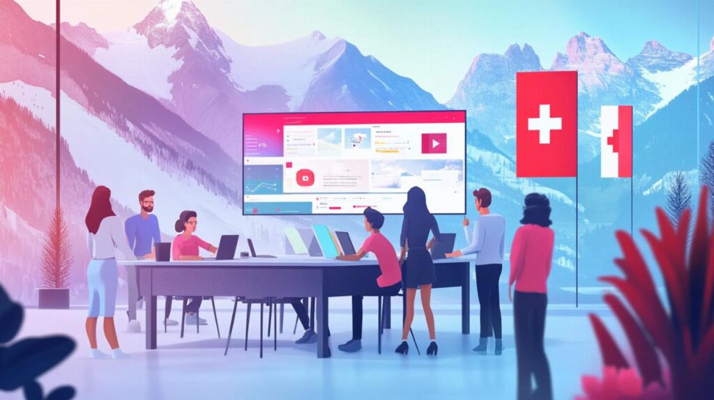 Les avantages de collaborer avec une agence web suisse innovante